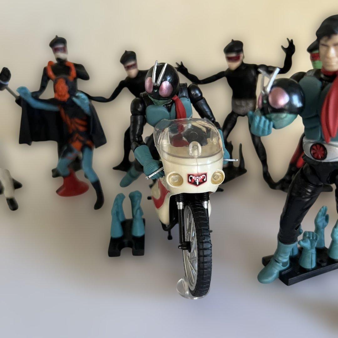 SHODO X 仮面ライダー旧１号セット