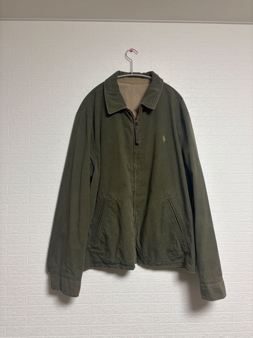 90s Polo Ralph Lauren スイングトップ　リバーシブル