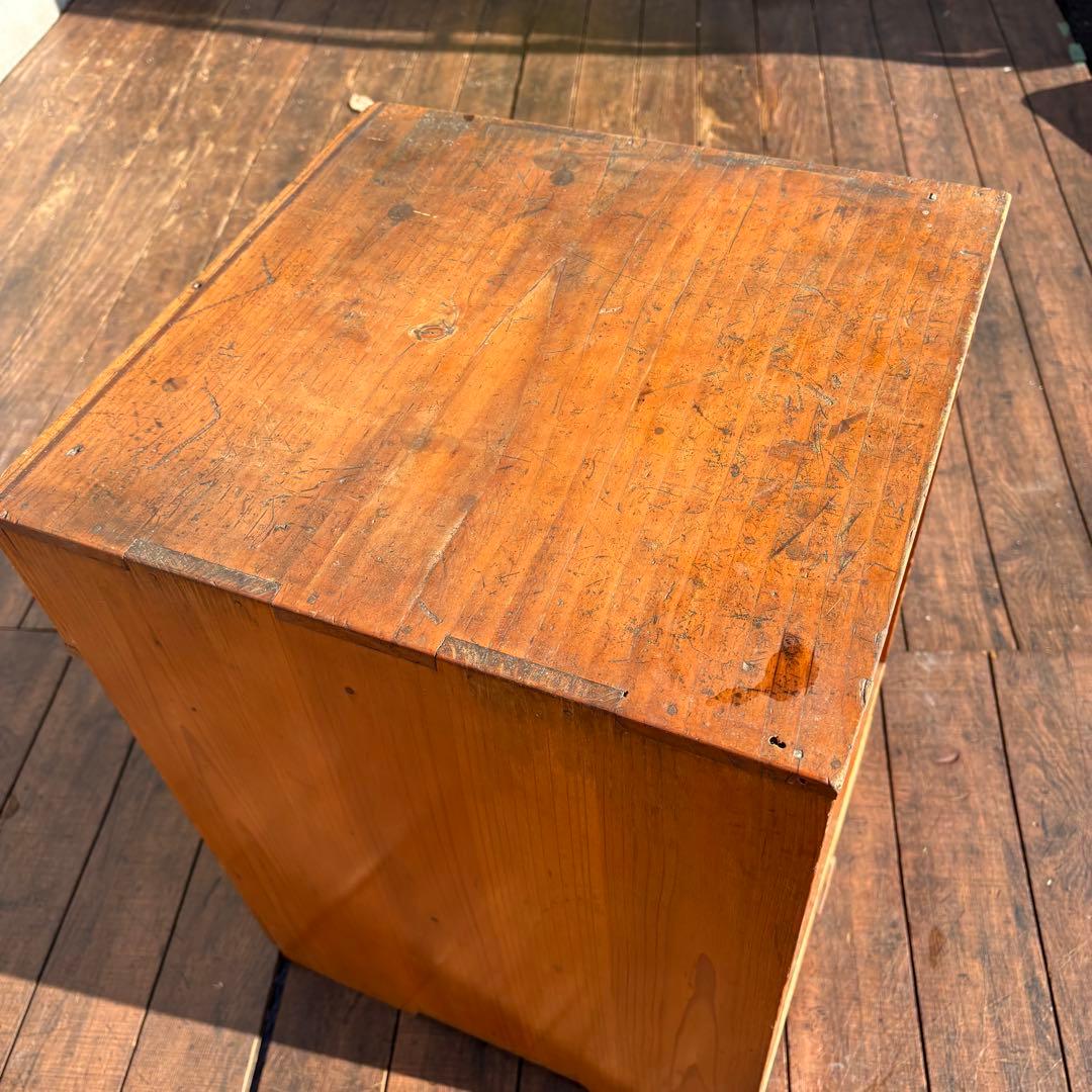 昭和レトロ 木製 飼育箱 小動物 小鳥 鳥かご 巣箱 引き出し古道具 めじろ箱