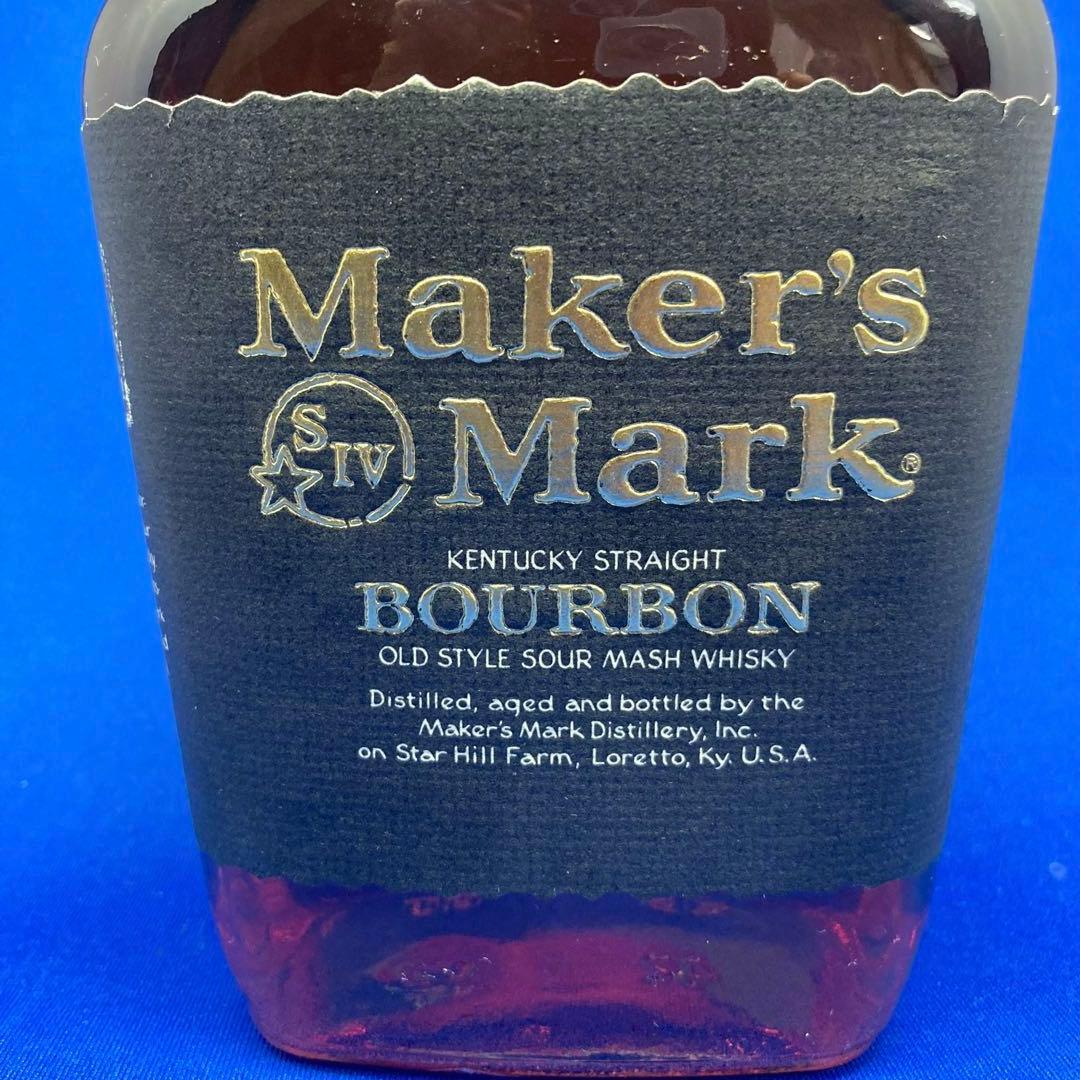 未開封 明治屋 終売品 古酒 Maker's Markメーカーズマーク ブラック