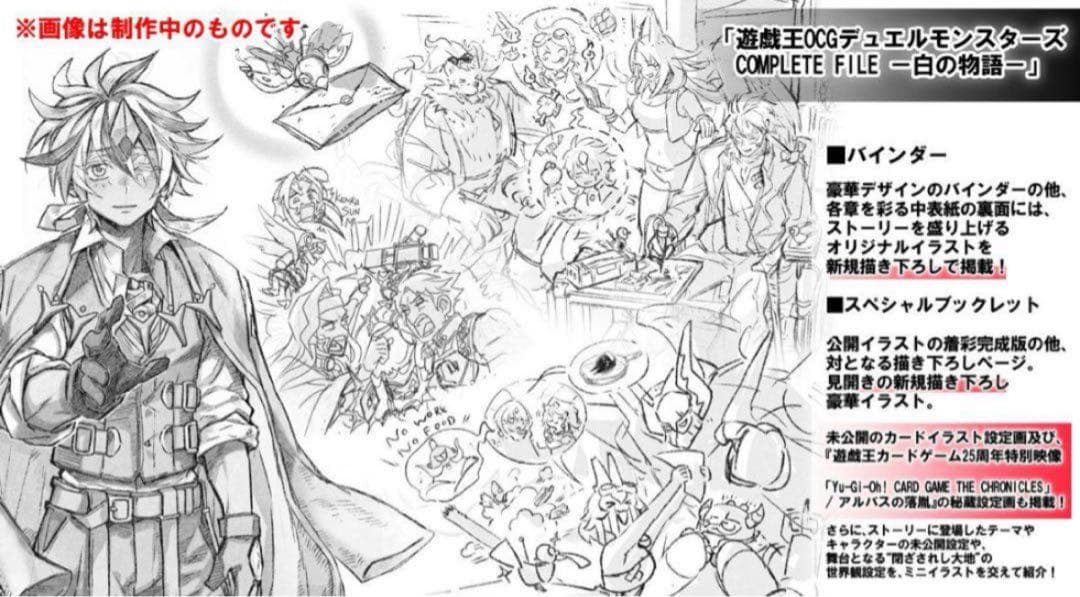 遊戯王OCG COMPLETE FILE 白の物語 新品未開封