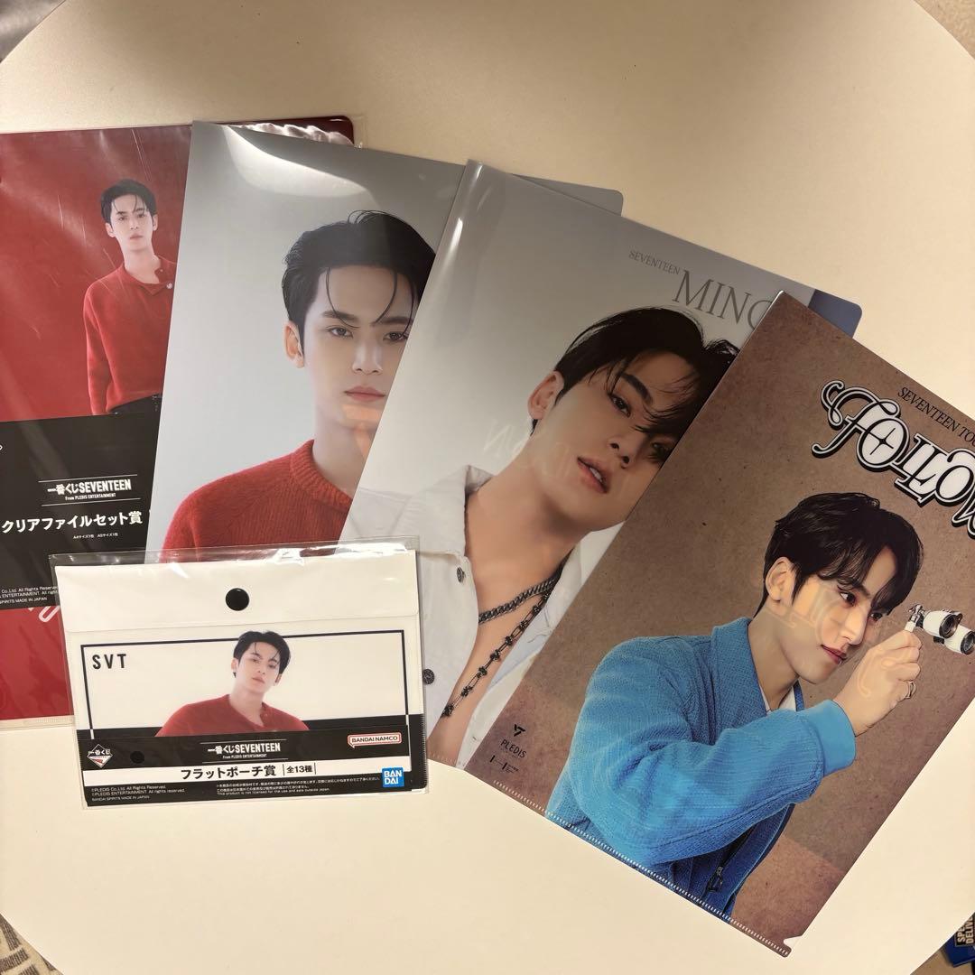 ミンギュ セブチ まとめ売り トレカ 缶バッジ フォトカ ファイル うちわ