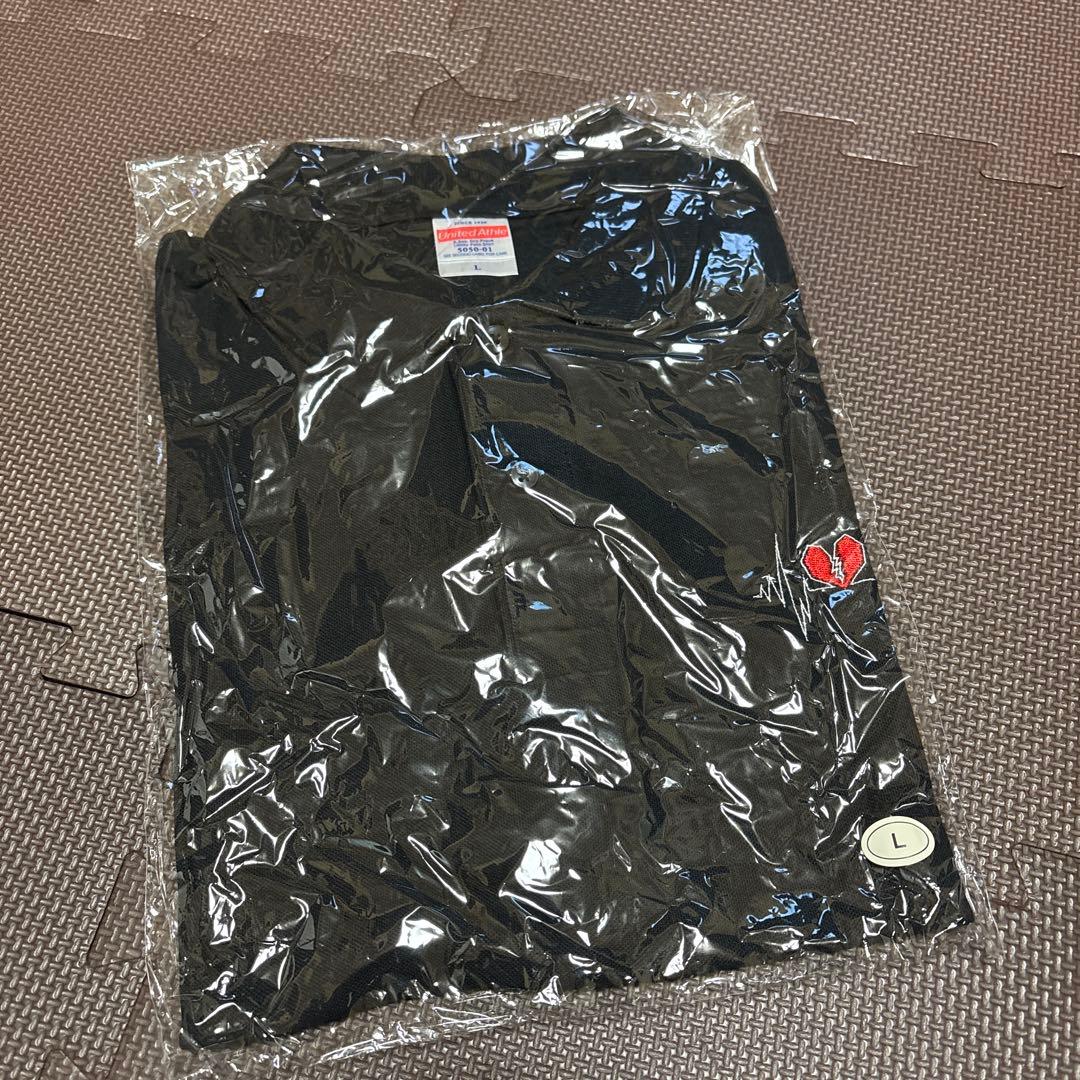 SiM Mahモデル i Against i POLOシャツ Lサイズ 黒