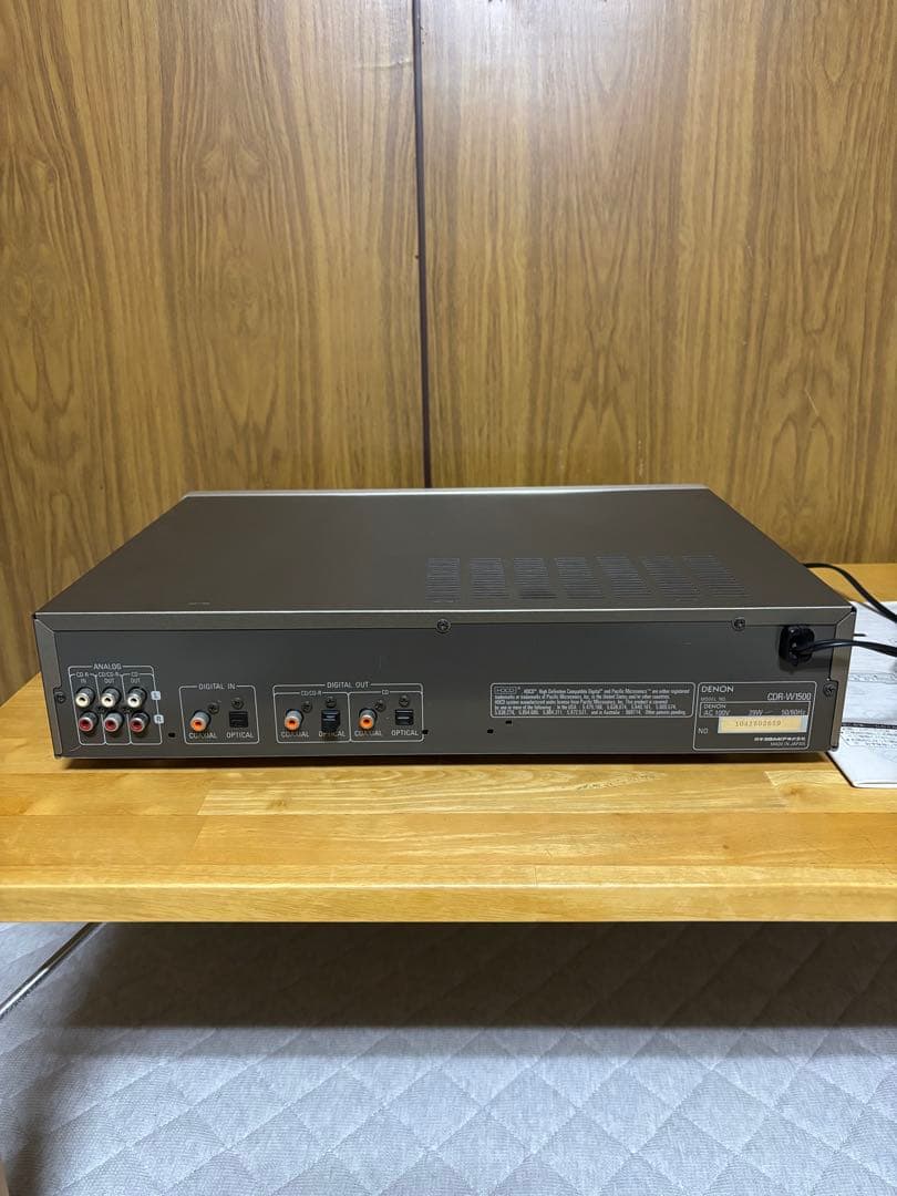 DENON CDR-W1500 CDレコーダー
