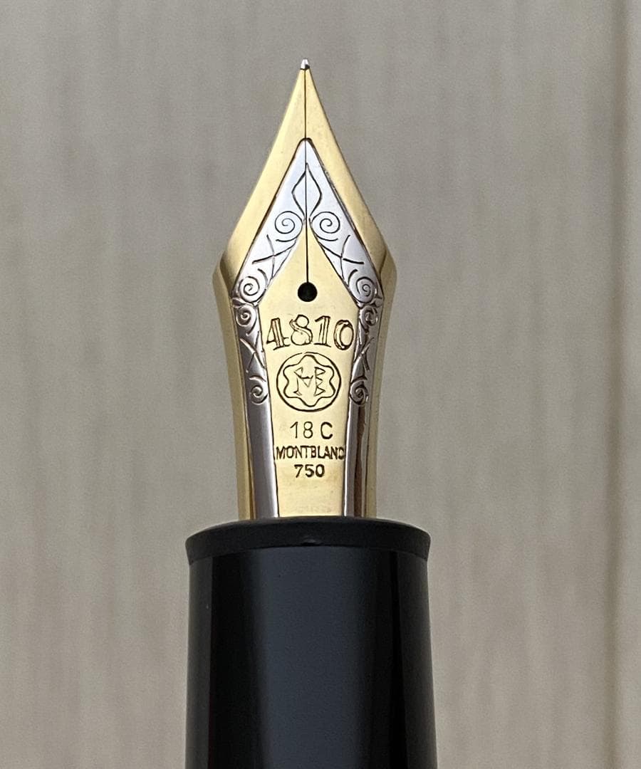 稀少 モンブラン 149 なで肩 おにぎり 18C 750（3帯）細字 万年筆