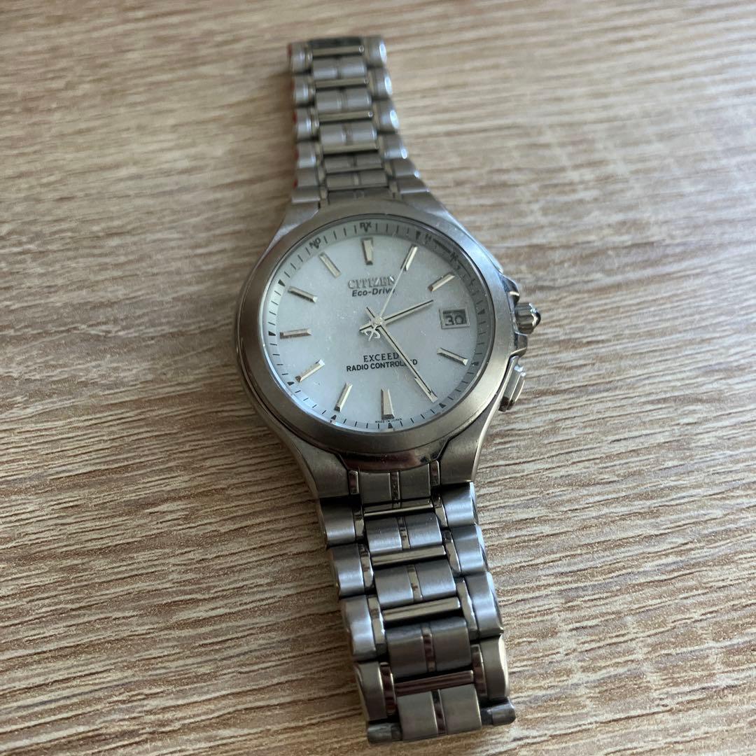 (稼動品) CITIZEN シチズンアネッサ　H410 ネイビー　ソーラー