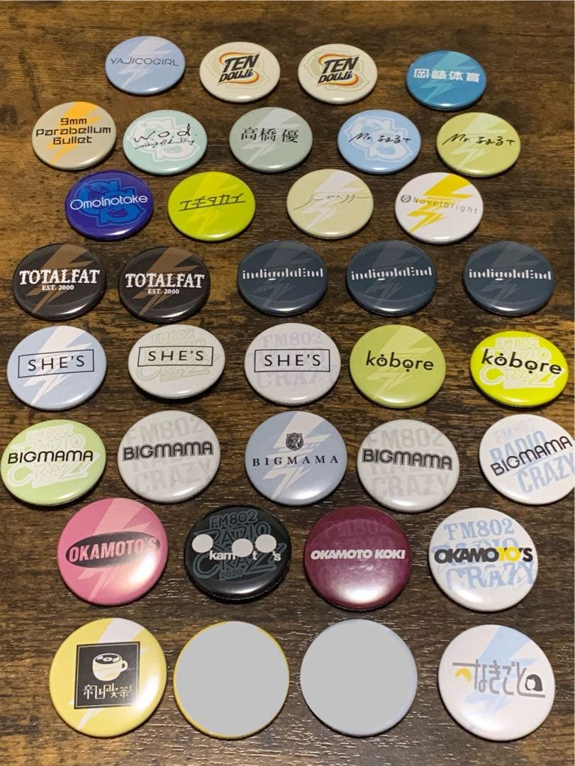 レディクレ2023缶バッジ　【選んでクレイジー】単価333以下