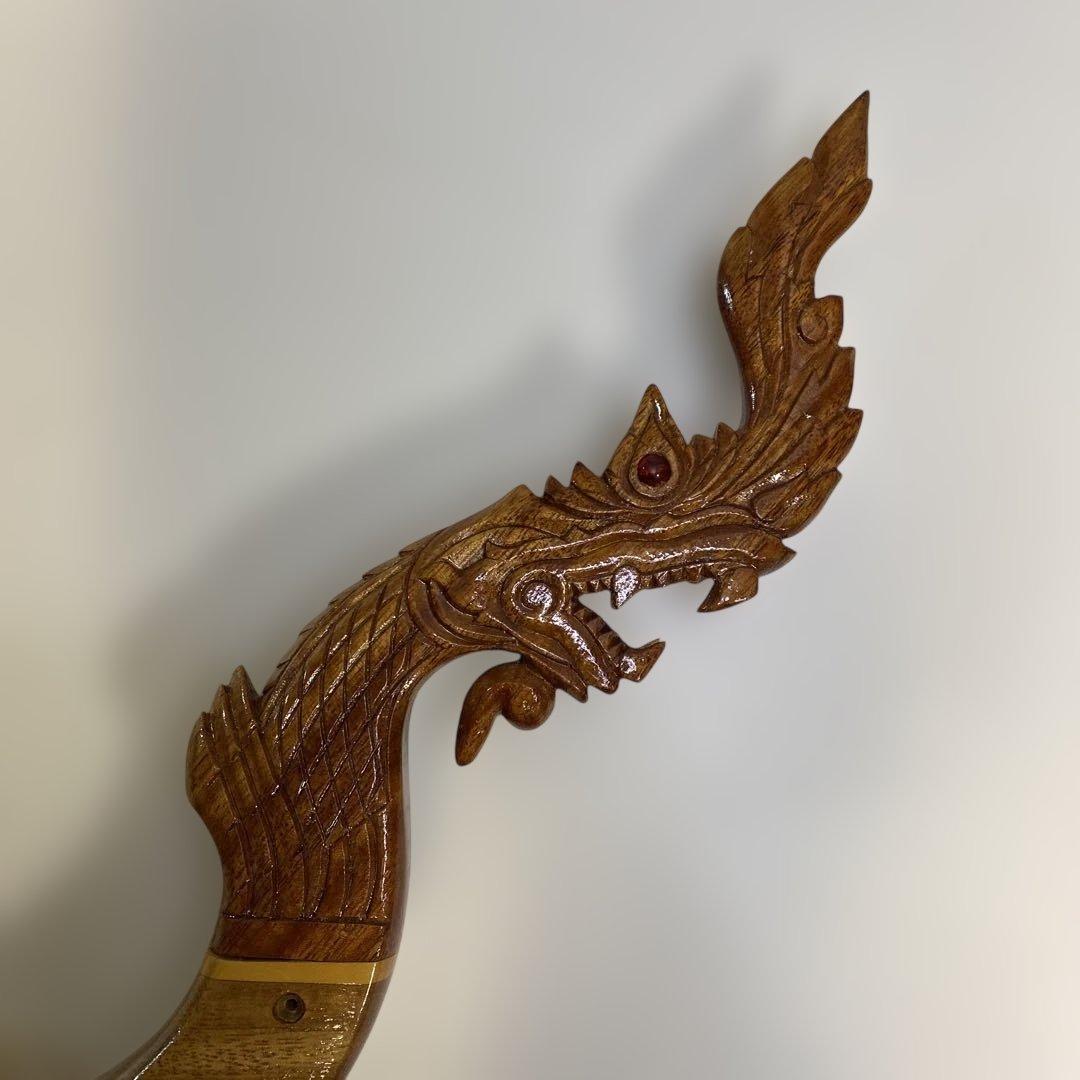 タイ 伝統楽器 エレクトリックピン 三弦 バンコク 民俗楽器 ピン ほぼ未使用