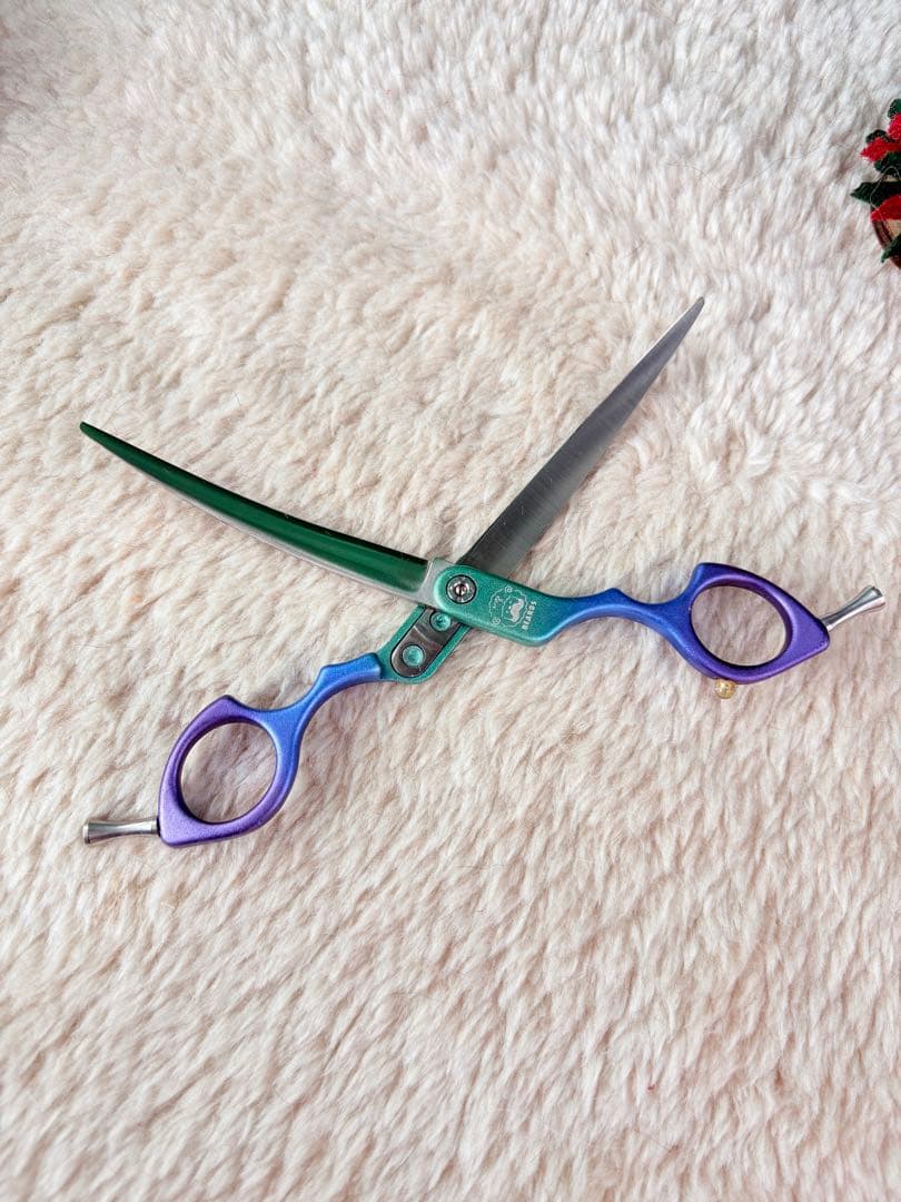 ArieS トリミングシザー アルミカーブ6.5インチ カーブシザー　トリミング