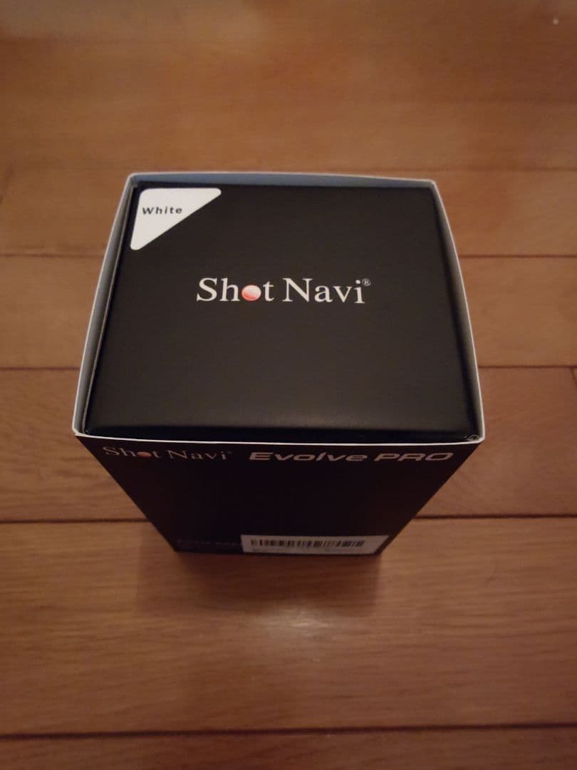 【新品未使用】Shot Navi Evolve PRO(ショットナビ) ホワイト