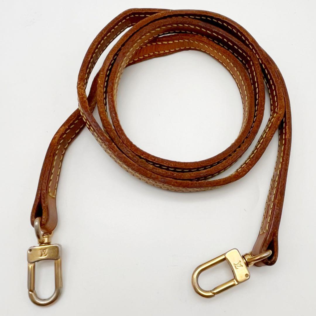 LOUIS VUITTON ルイヴィトン　ヌメ革　ショルダーストラップ　110㎝
