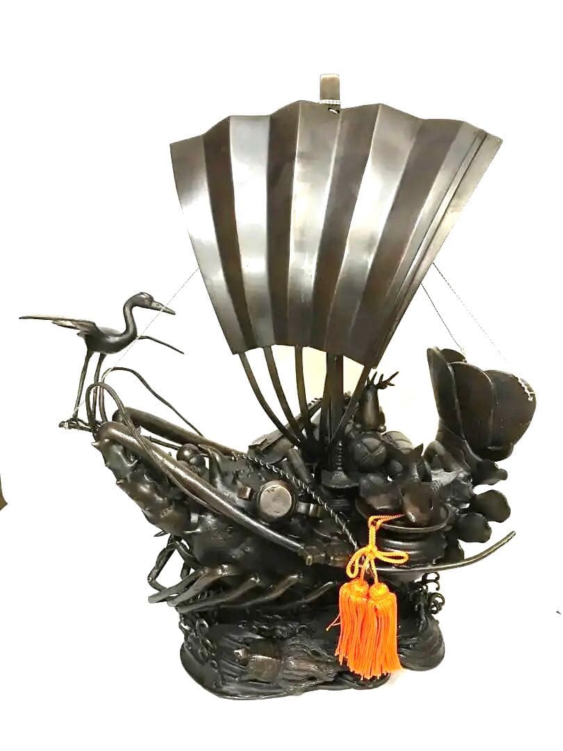 銅製・福寿宝来宝船