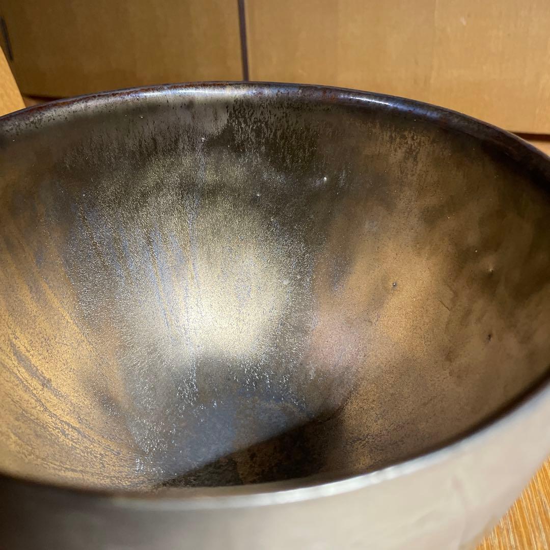 内田鋼一　銀彩ボウル　箱なし