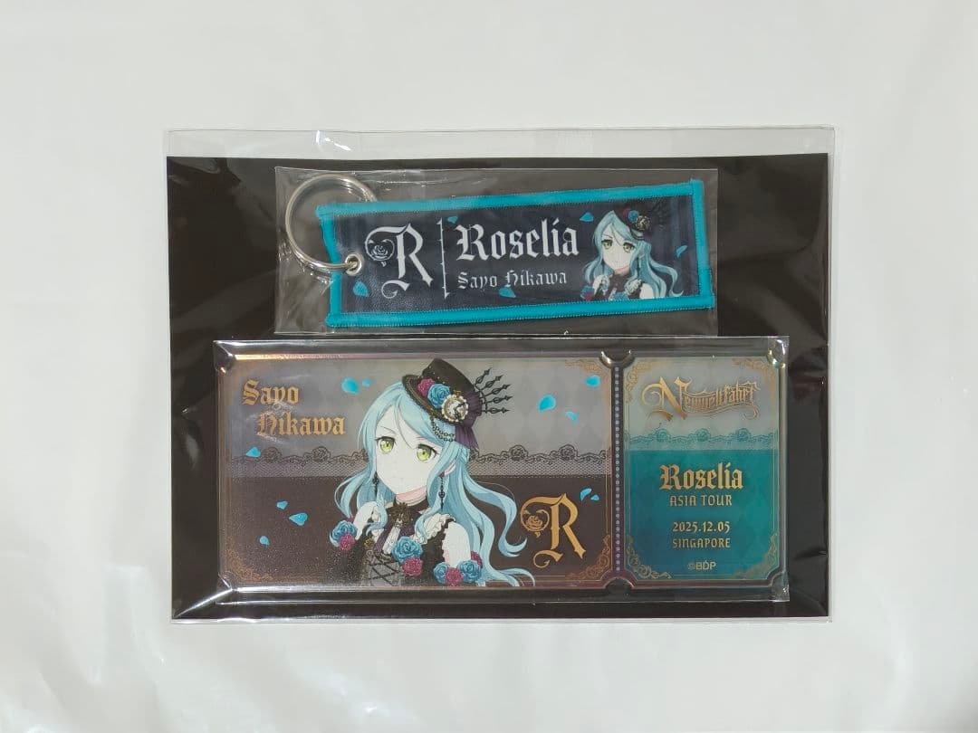 【未開封】Roselia 会場別トラベルモチーフセット シンガポール 氷川紗夜