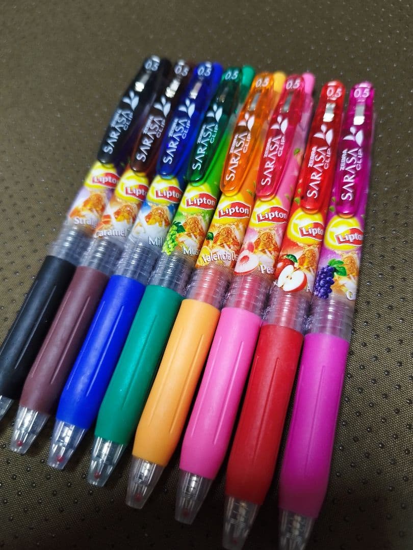 SARASA　サラサクリップ　リプトン　8色