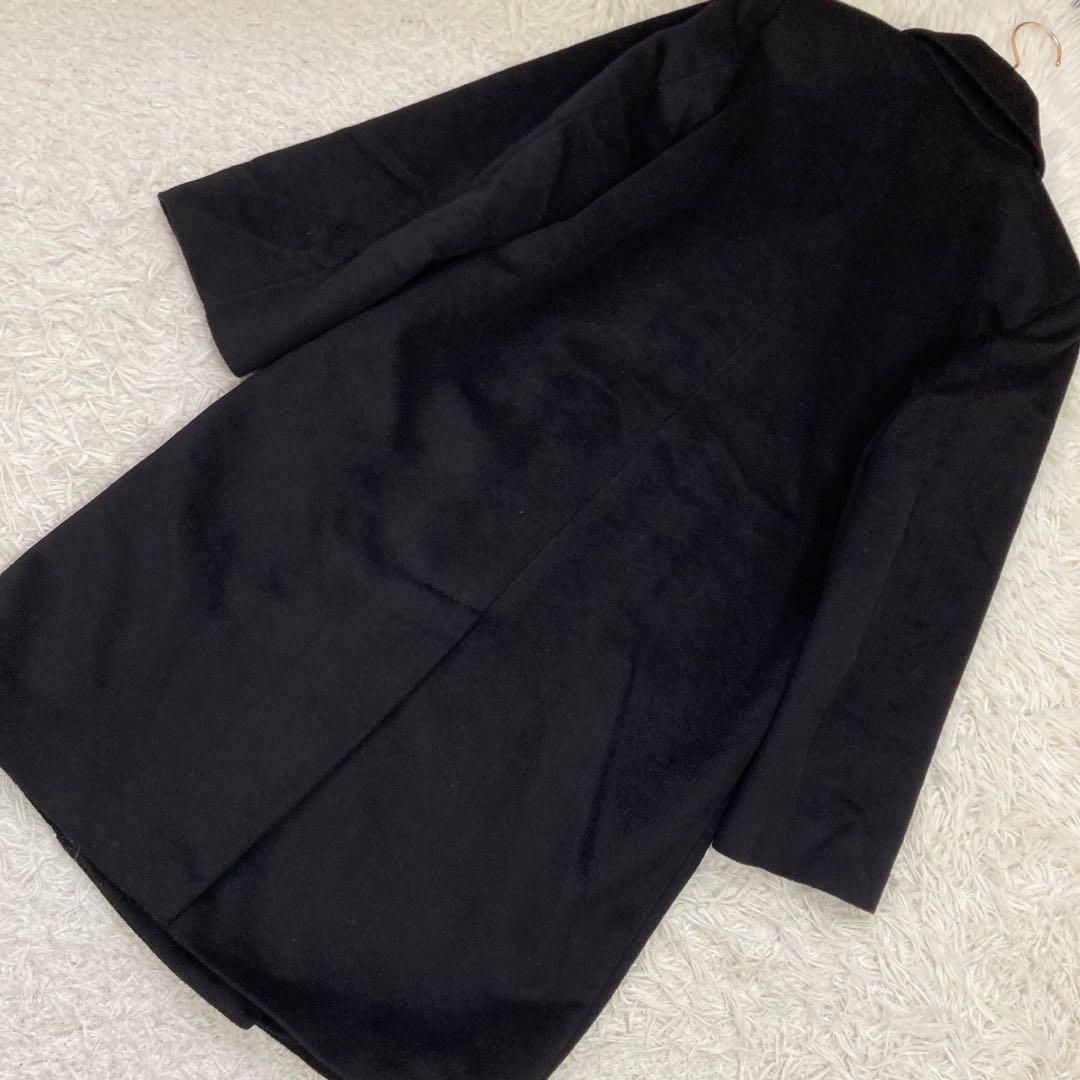 Max mara ウールコート ブラック 38 上品 フォーマル 大人