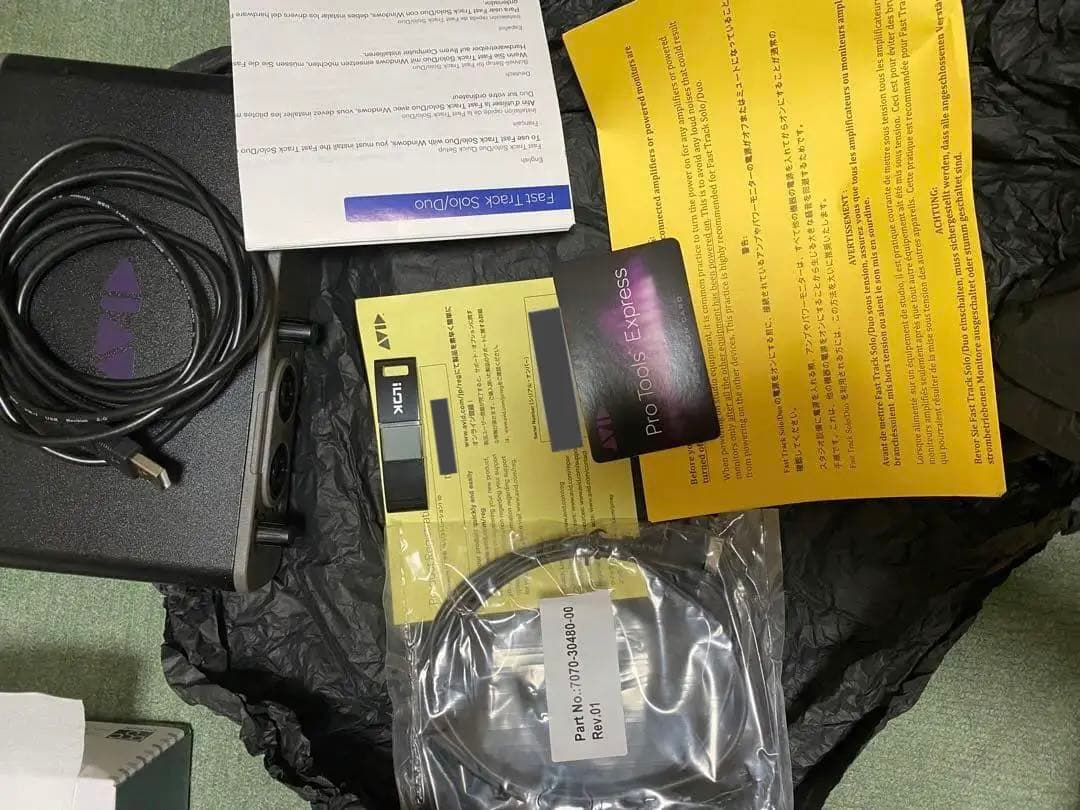 【中古/美品】AVID Fast Track Duo オーディオインターフェイス