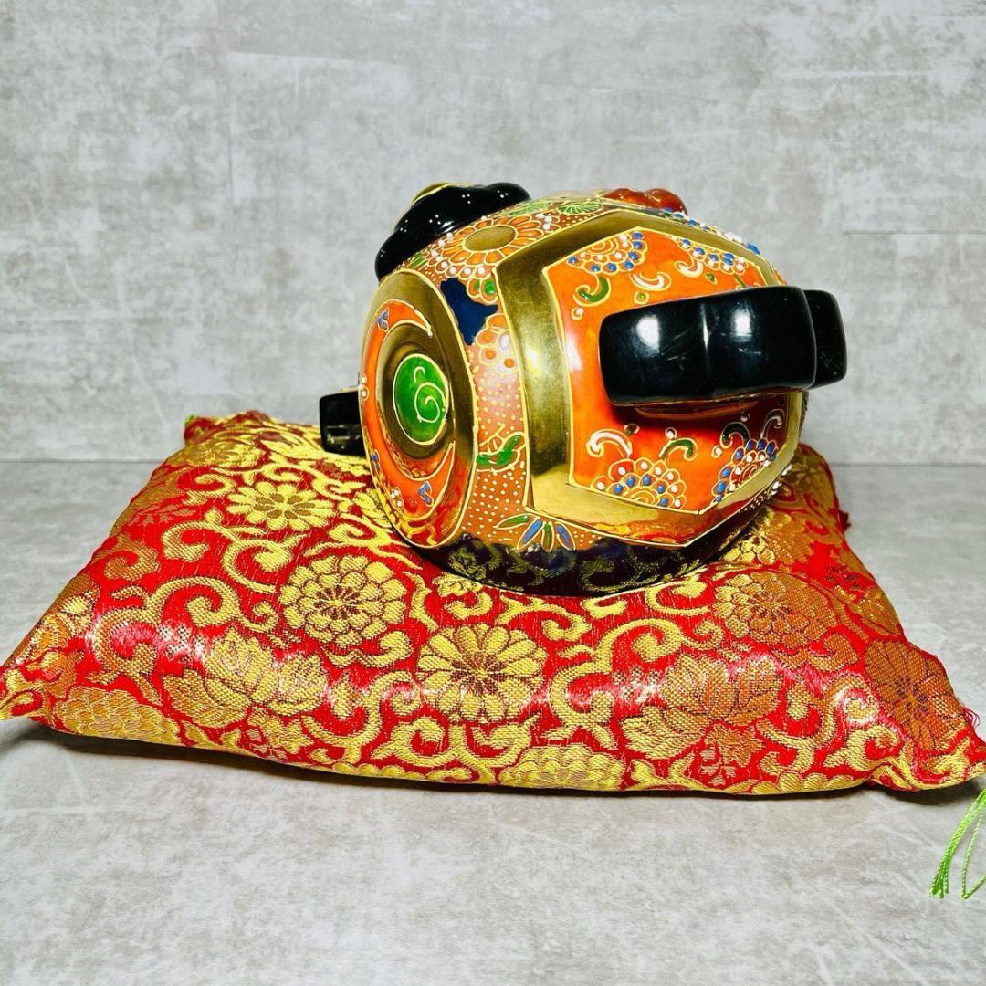 【金運・成功に特化】金の打ち出の小槌　恵比寿様　大黒様　九谷焼　金運　縁起物