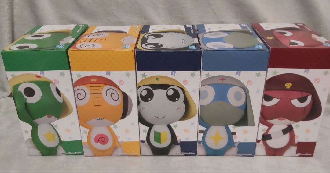 ケロロ軍曹 おおきなSOFVIMATES 5種セット