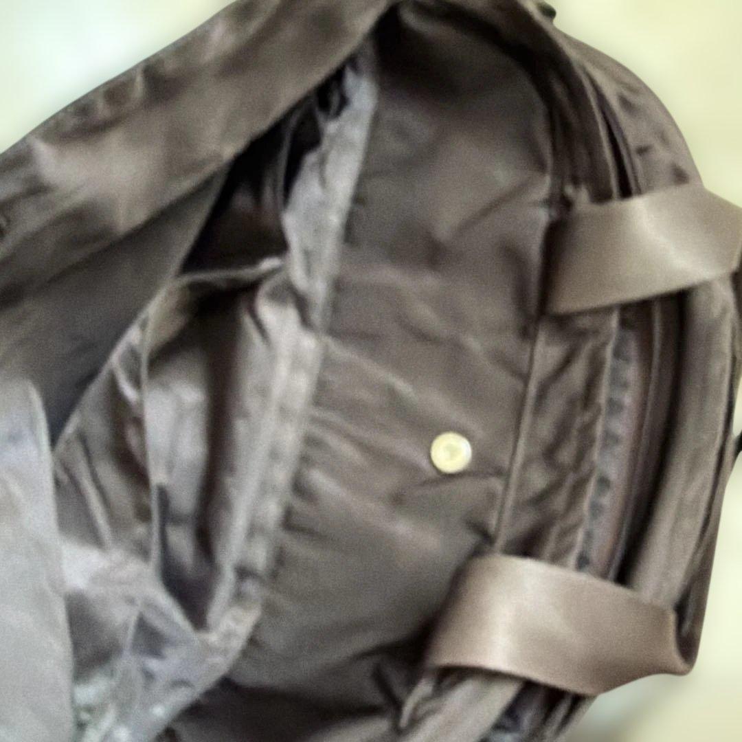 agnes b.アニエスベー大量2wayトートバッグ ボストンバッグ　帰省　濃茶