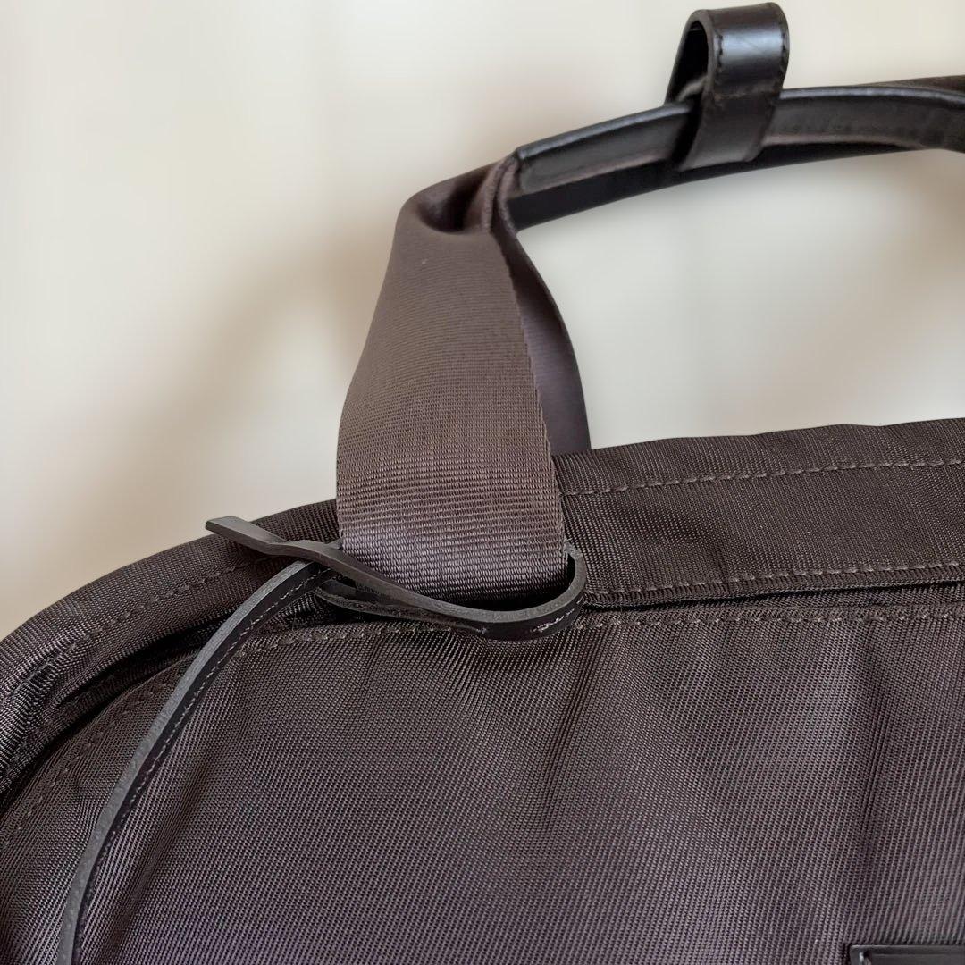 agnes b.アニエスベー大量2wayトートバッグ ボストンバッグ　帰省　濃茶