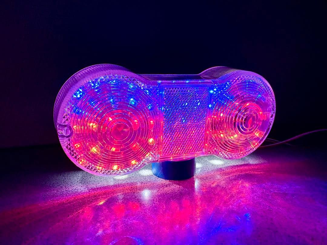 キット込GT380／サンパチ 2灯式☆RGB流星テールランプLEDユニット☆