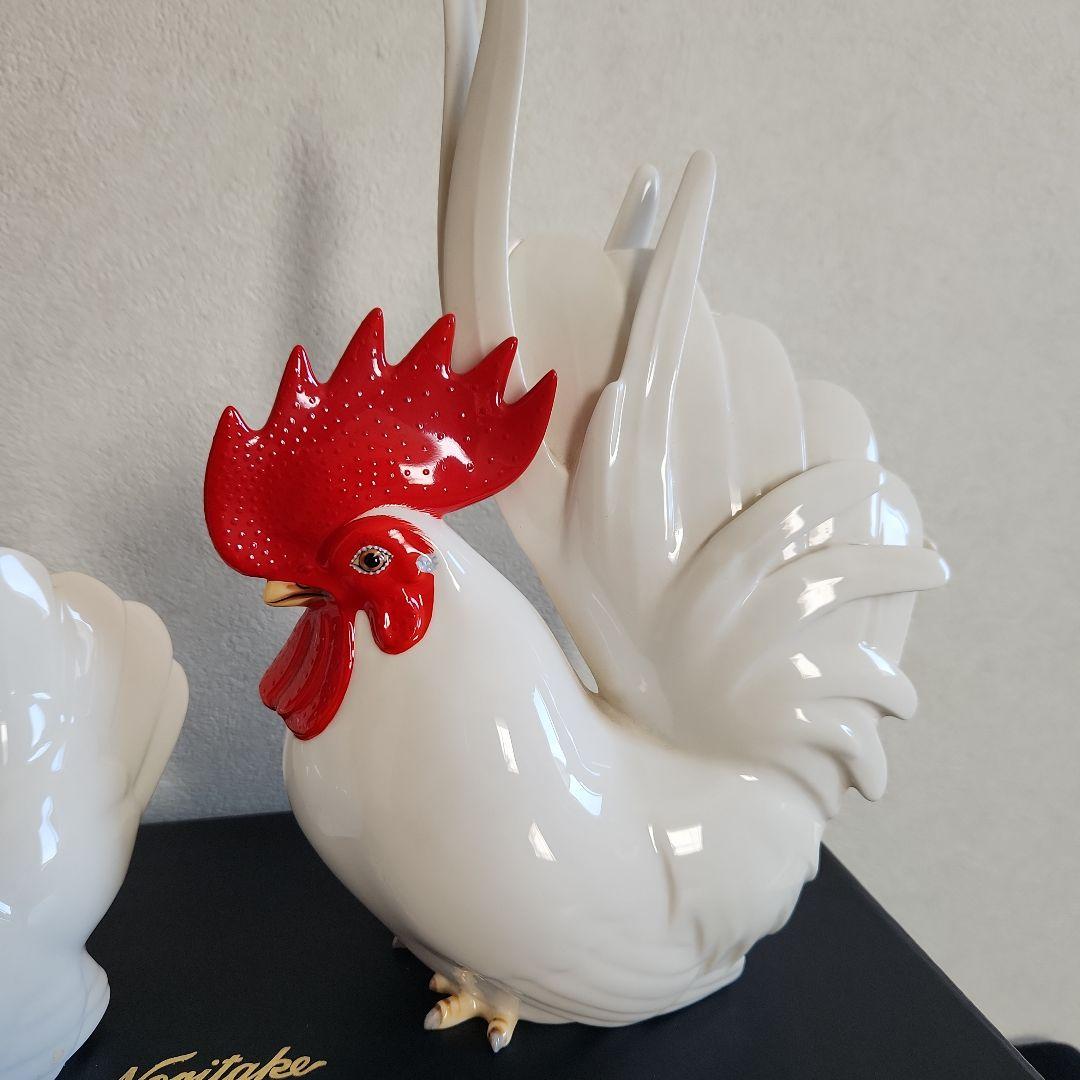 りるノリタケ‥ニワトリ置物