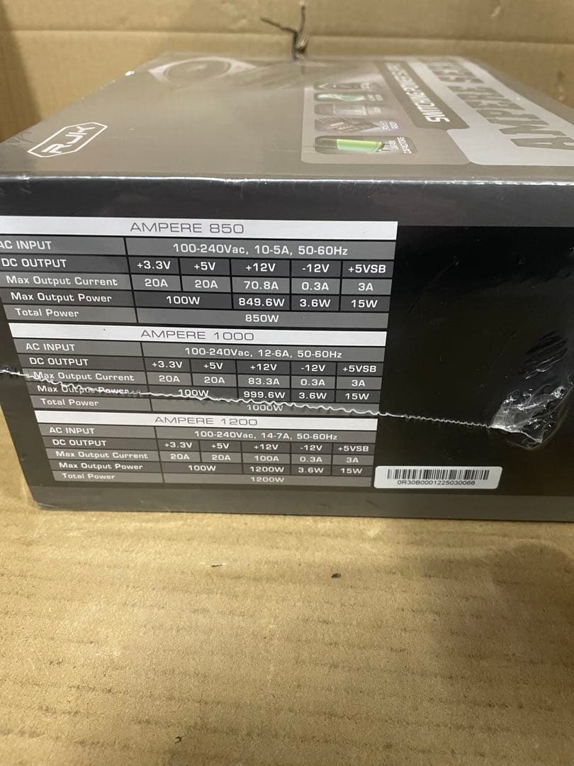 RAIJINTEK AMPERE 1200 電源ユニット 1200W