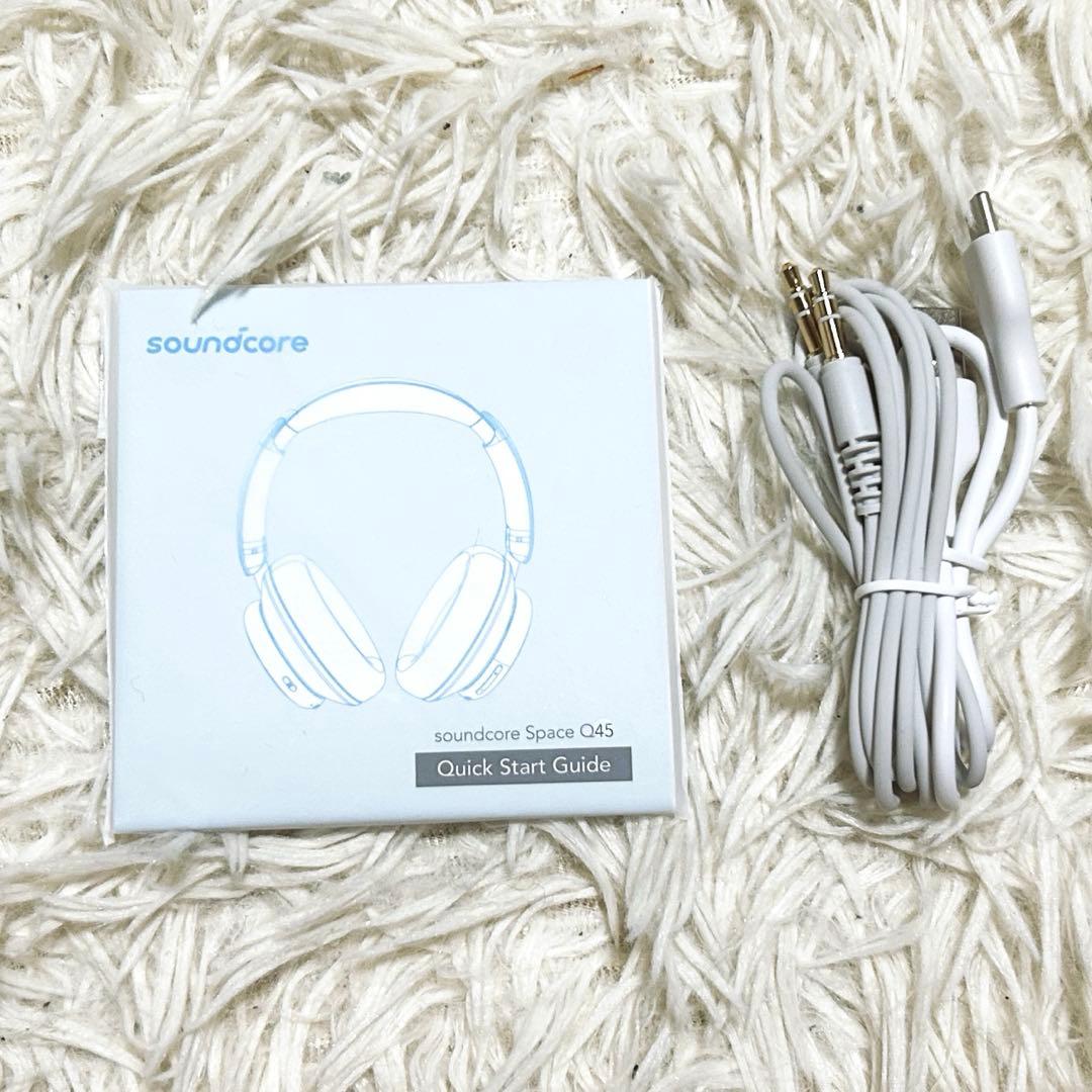 soundcore ワイヤレスヘッドホン ホワイト