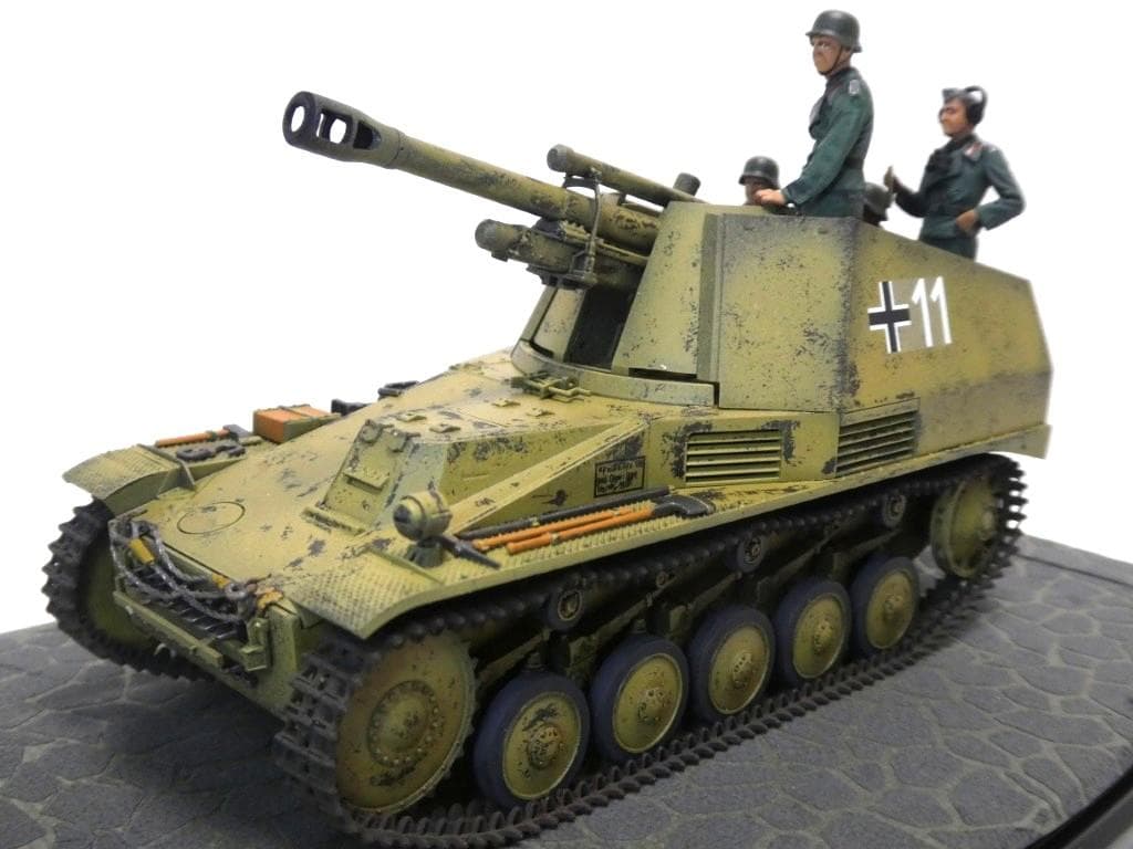 タミヤ　1/35 ドイツ自走榴弾砲 ヴェスペ　“イタリア戦線”　完成品