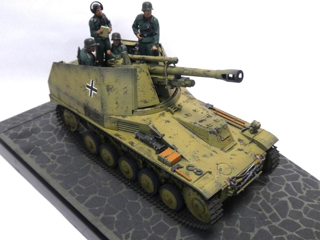 タミヤ　1/35 ドイツ自走榴弾砲 ヴェスペ　“イタリア戦線”　完成品