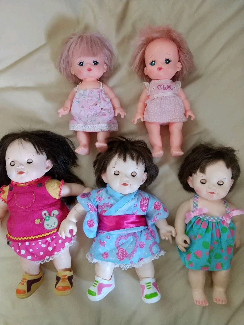 [購入前にコメント下さい]　メルちゃん2体　ぽぽちゃん３体　５体セット