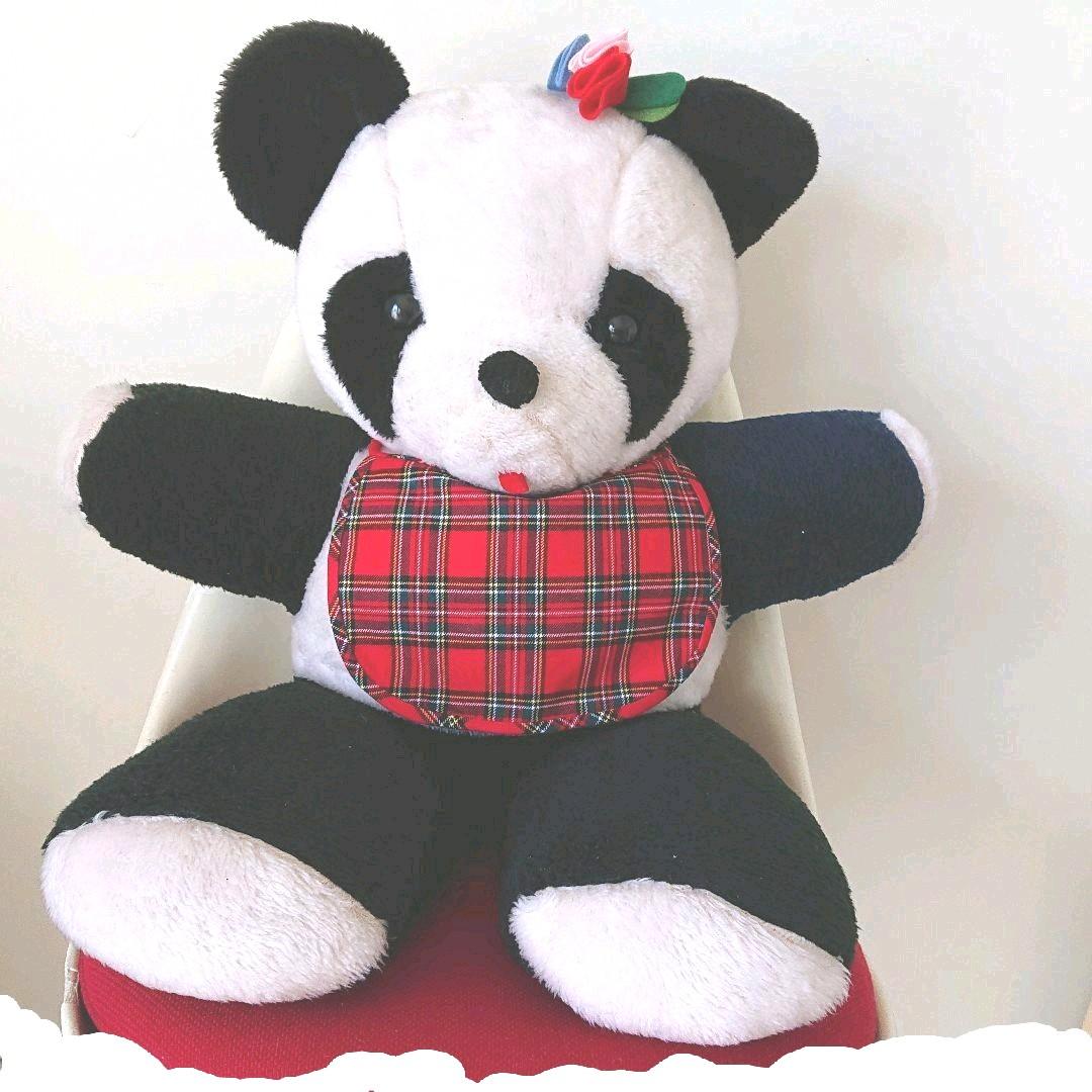 大きなパンダのぬいぐるみ 昭和レトロ