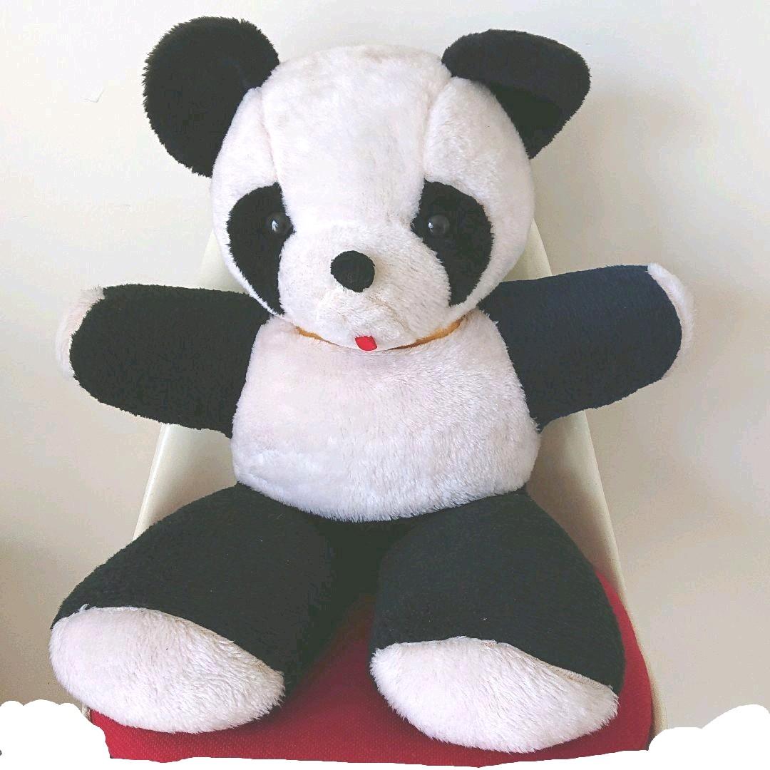 大きなパンダのぬいぐるみ 昭和レトロ