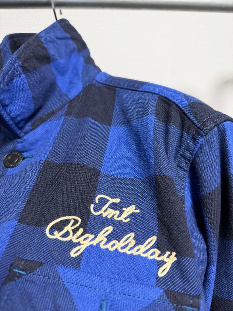 TMT PIECE DYED BUFFALO CHECK SHIRTS Lサイズ