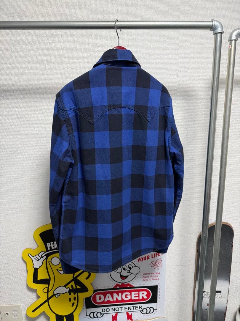 TMT PIECE DYED BUFFALO CHECK SHIRTS Lサイズ