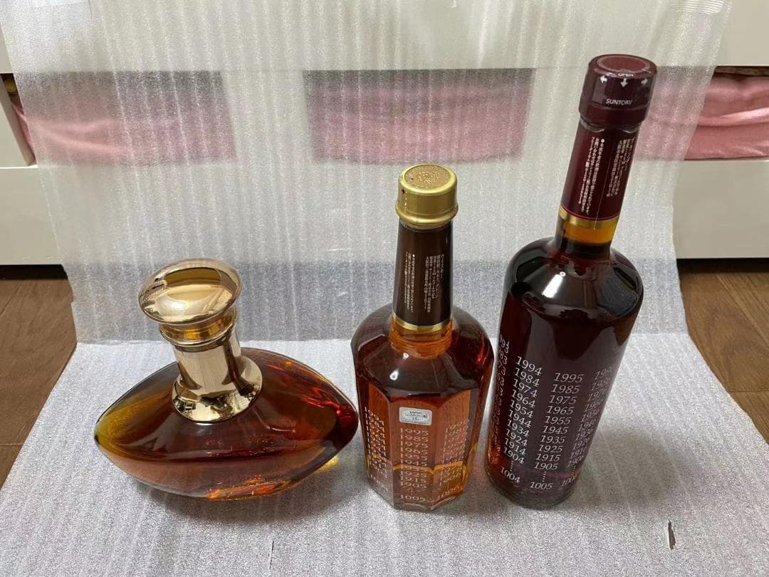 【未開封】サントリーウィスキー・ブランデー ミレニアム 2000の３本セット