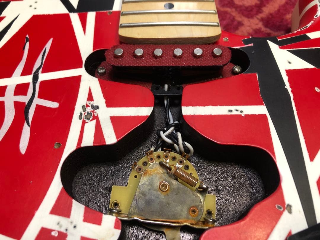 evh フランケン　自作ギター