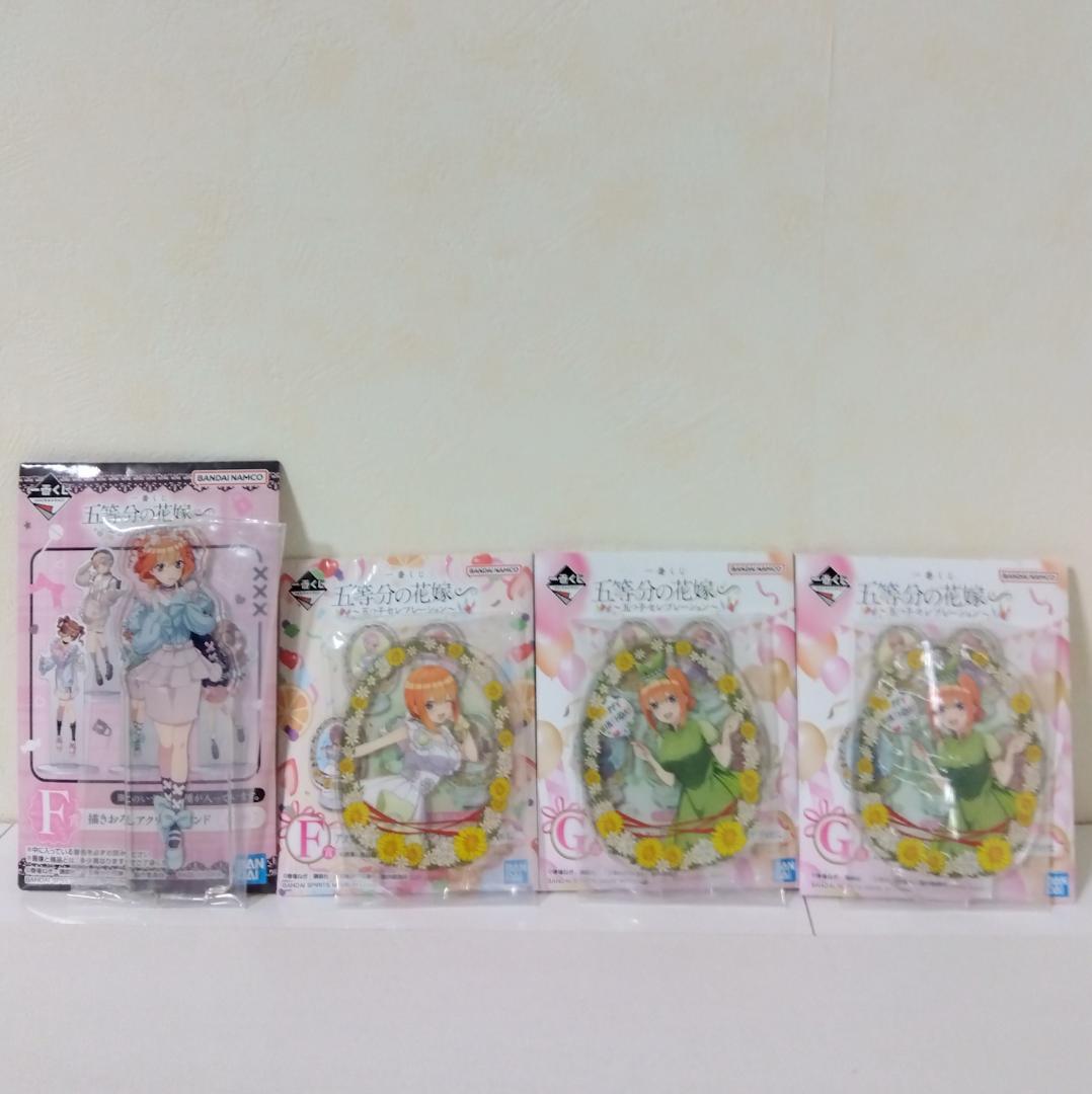五等分の花嫁 中野四葉 フィギュア ３体 グッズセット