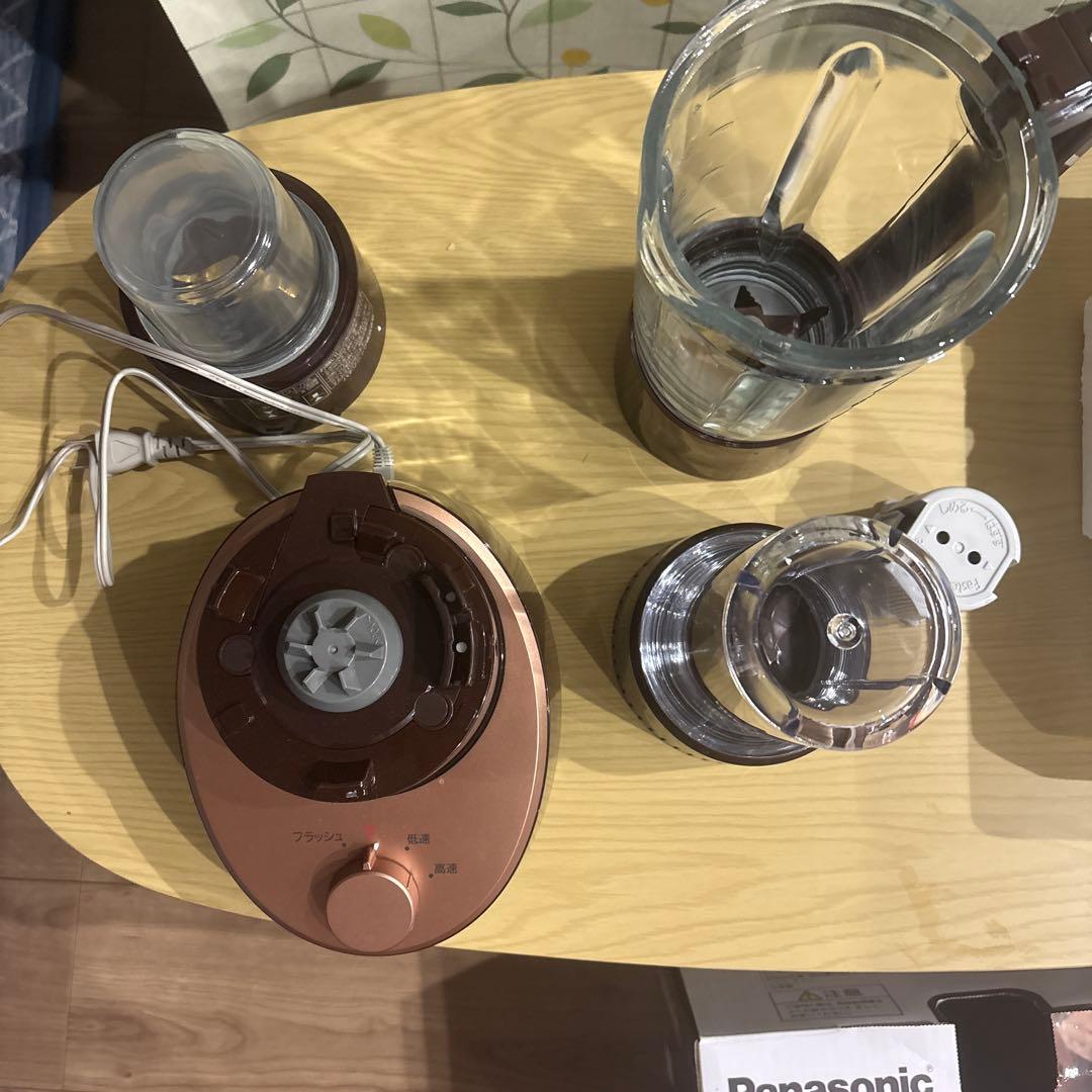 Panasonic MX-X701-Tブラウン　ファイバーミキサー　ミキサー