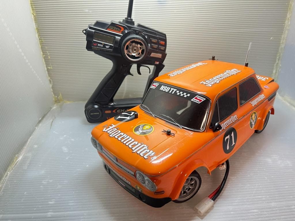 タミヤ 1/10RC NSU TT イェーガーマイスター (M-05シャーシ)