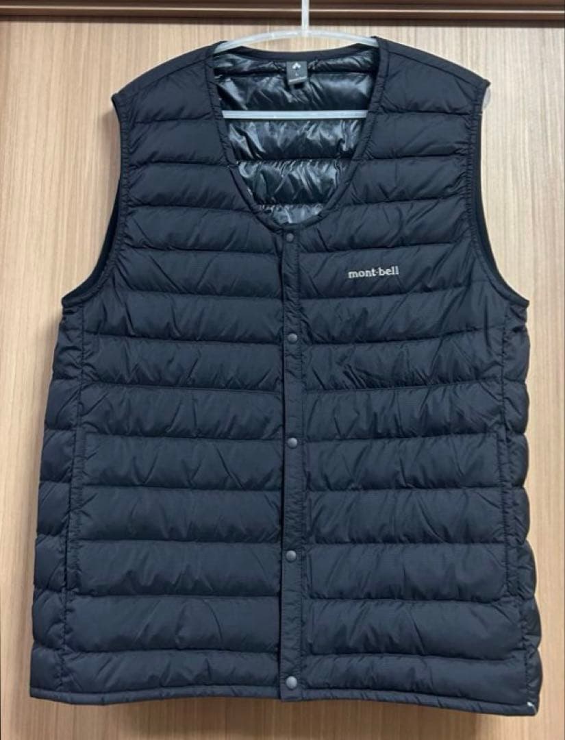 mont-bell ブラック ベスト Lサイズ