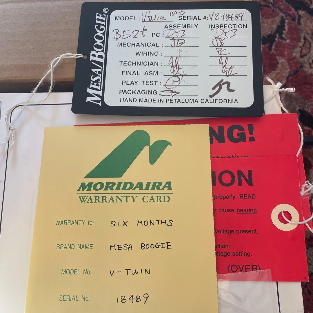 ギター MESA ENGINEERING V-TWIN