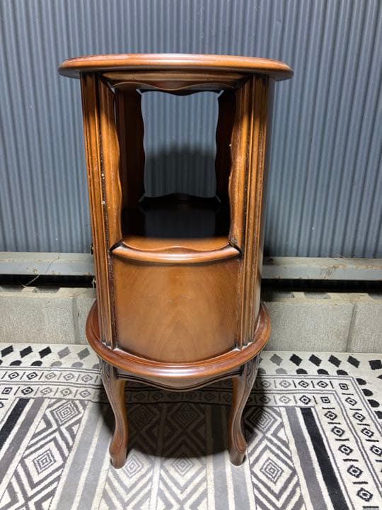 アンティークレトロ　電話、FAX台　中古品　美品