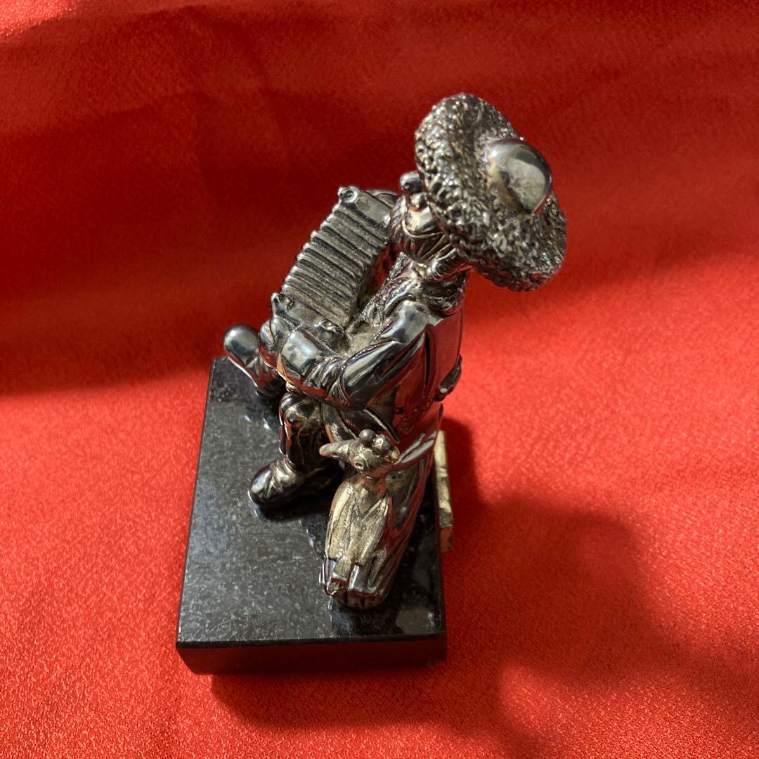 Frank Meisler シルバー925 アコーディオンを持つ男性