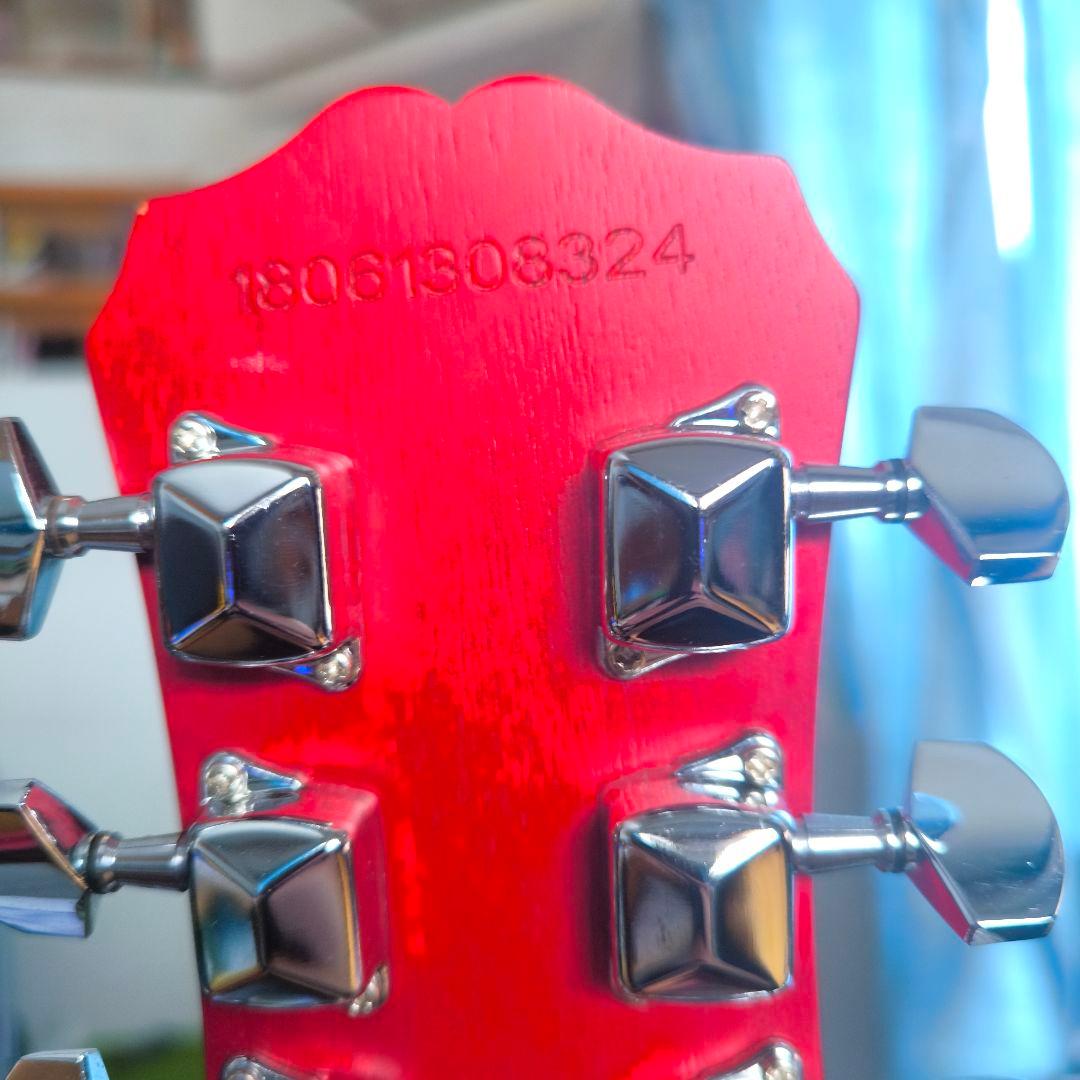 極美品　Epiphone SG エレキギター 赤 艶消し ソフトケース付き