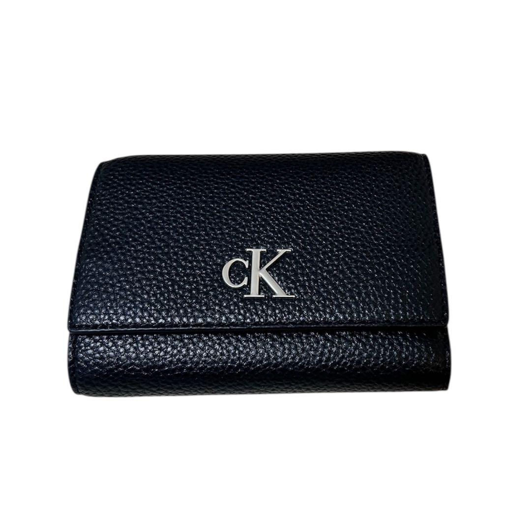 新品　カルバンクライン　二つ折り財布　財布　ブラック