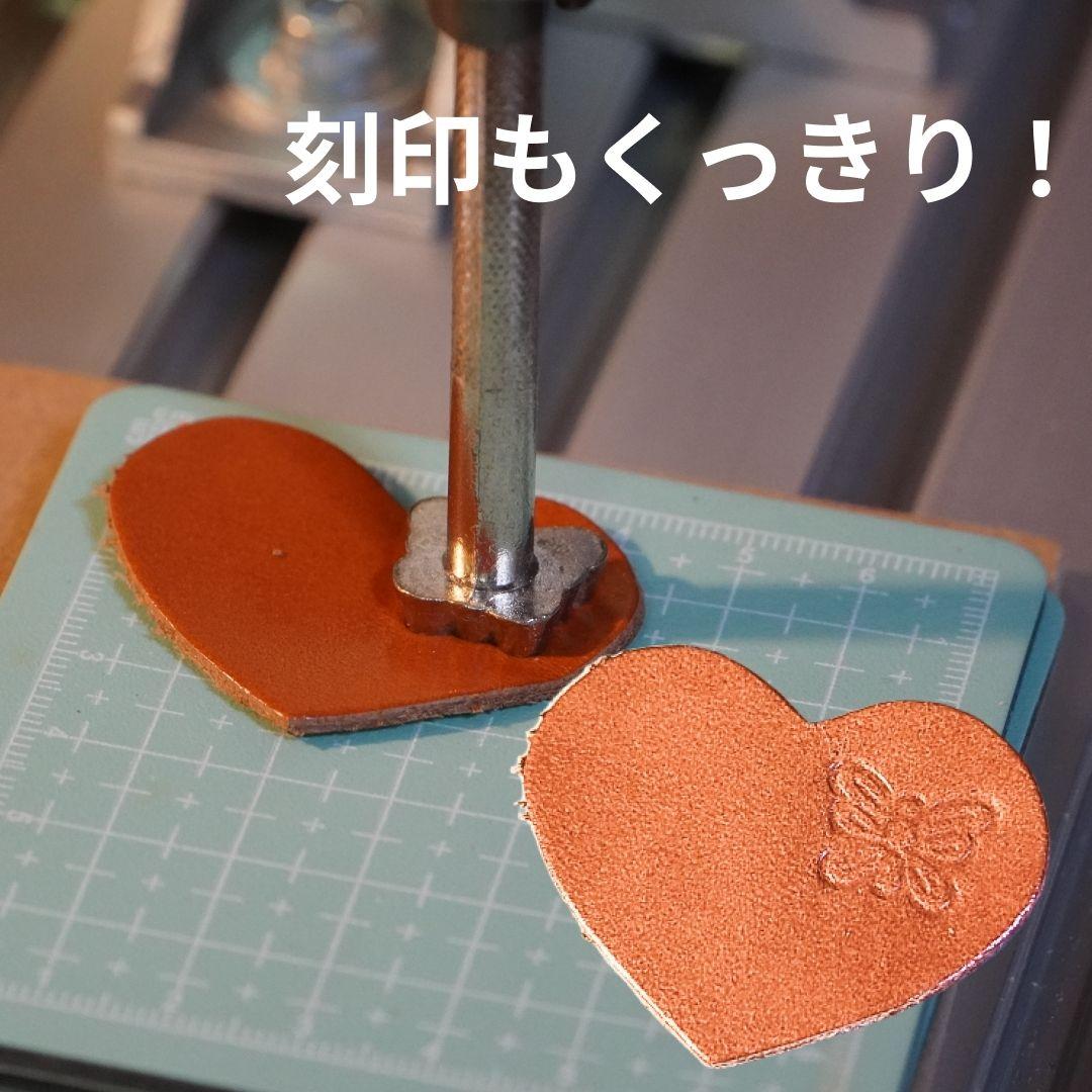 新発売 軸径16mm対応！ 汎用菱目打ち機 / ハンドプレス機 レザークラフト