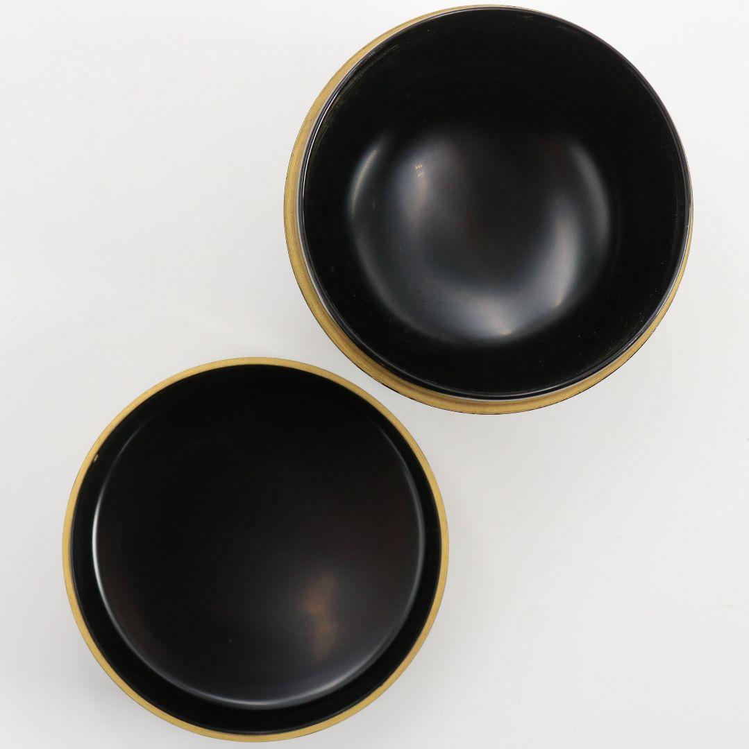 吉田祥雲作 総竹林蒔絵 大棗 茶道具 共箱　V925