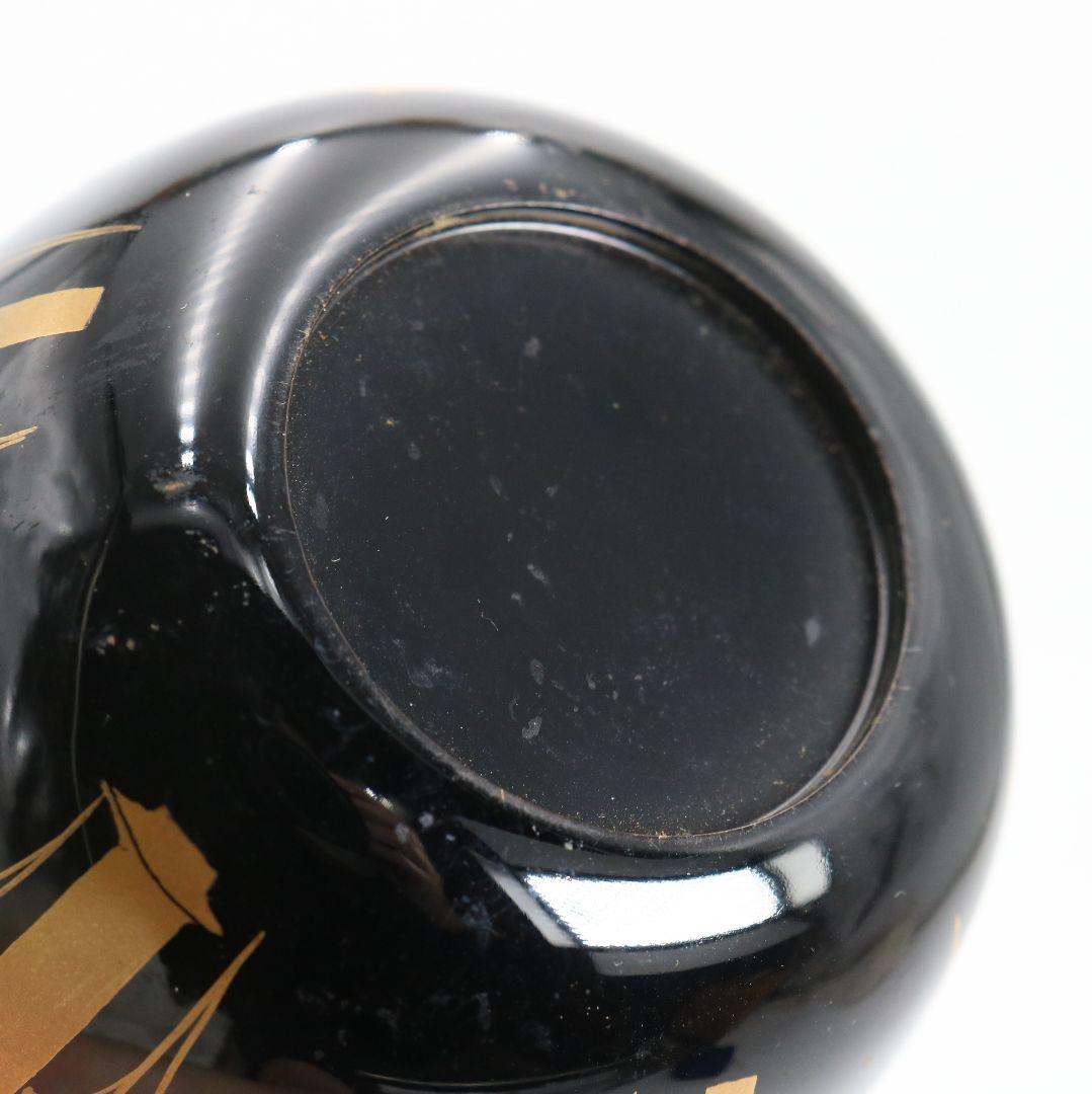 吉田祥雲作 総竹林蒔絵 大棗 茶道具 共箱　V925